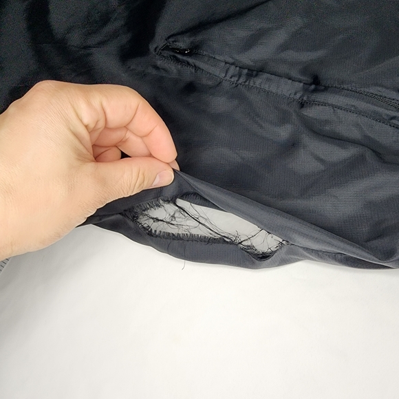 NFL OAKLAND RAIDERS Mens Vintage Black & Silver Windbreaker Jacket - XXL - Picture 9 of 9